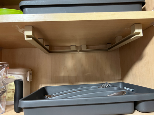 aria friggitrice foglio titolare supporto by stampa confusa utensili organizzatori cucina conservazione organizzazione 3d print model - Mito3D