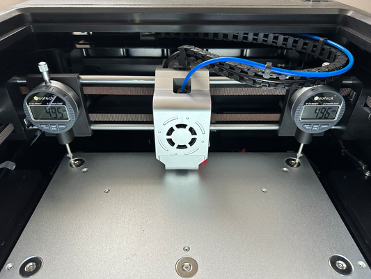 qidi x max 3 digital discar indicador suporte by punhal schneider 3d impressora acessórios xmax cave discagem cama ferramenta 3d print model - Mito3D