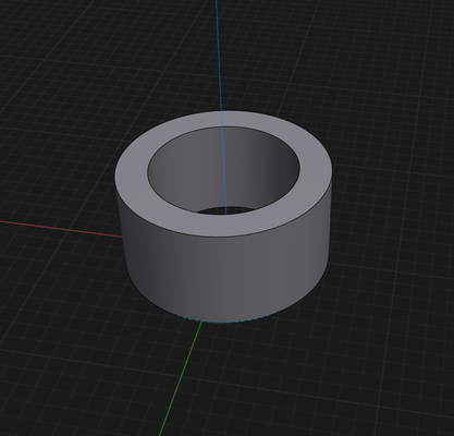 simple spacer ring 42x3mm by nookie tools distanzring 3d print model - Mito3D
