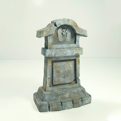 gravestone halloween by merla3d miniatures architecture tombstone grave prop 3d print model - Mito3D