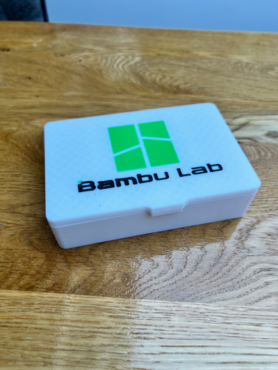 bambu laboratorio hotend scatola remixato by print4gods 3d stampante accessori bambolotto hotendholder organizzatore hotendbox x1 x1c p1p x1carbon 3d print model - Mito3D