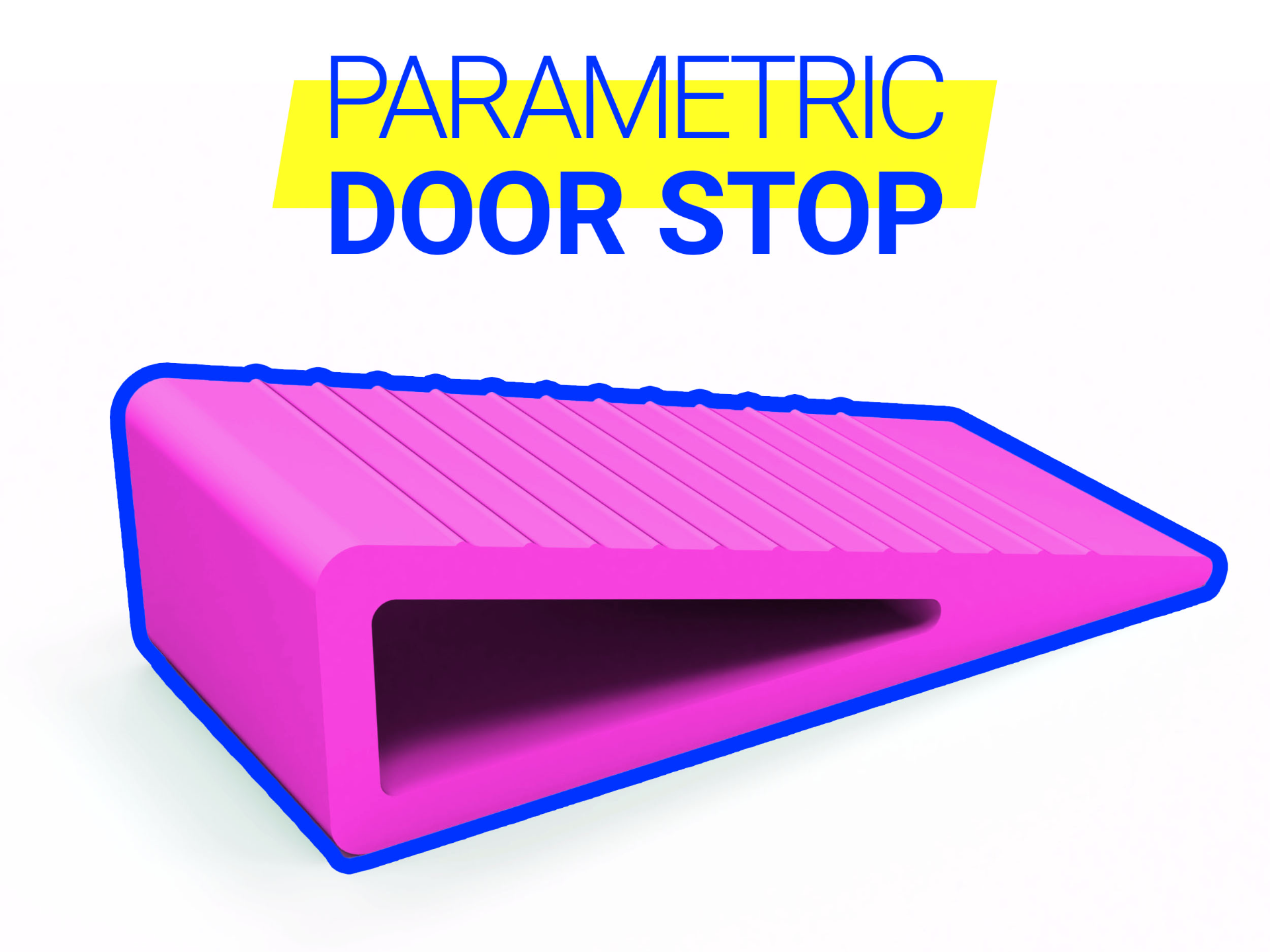 porta fermare fusione 360 parametrico by pdx cnc utensili gadget titolare supporto blocco 3D print model - Mito3D