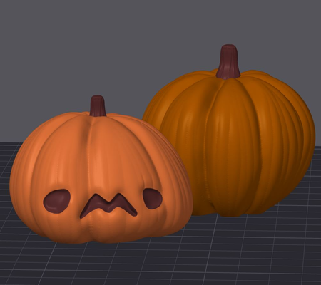 halloween pumpkin by merla3d household decor halloween2023 halloweendecor pumpkins spooky 3d print model - Mito3D