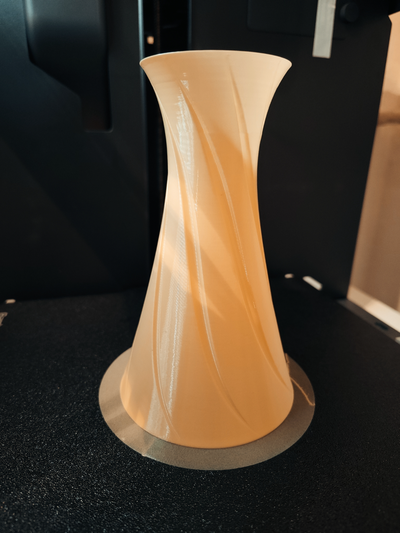 simples vaso by andreaskomochar casa decoração vasemodo flores espiral vasos panela flor 3d print model - Mito3D