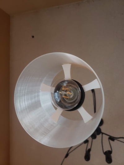 lámpara sombra remezclado by hakon casa decoración 3d print model - Mito3D