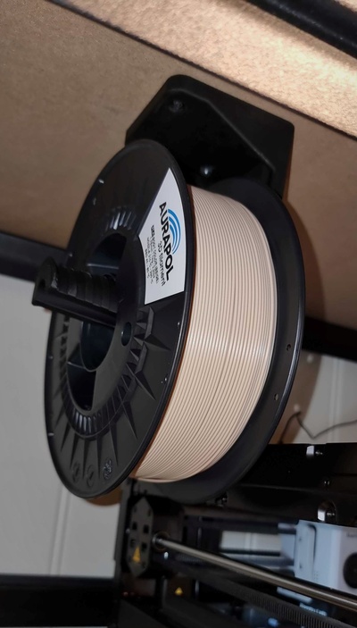 spoolholder hanging 200 spools by dudis00 3d printer accessories bambulab p1p 3d print model - Mito3D