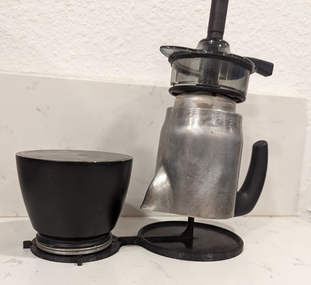 moka pot drying stand by thibo-do-it household house models coffee bialetti 3d print model - Mito3D