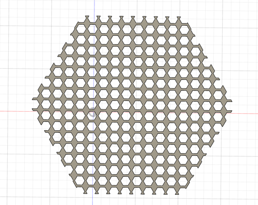 hexagonal coaster by justesimplehumain ménage maison modèles 3d print model - Mito3D