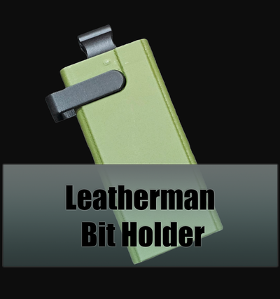 leatherman po astuccio guaina by gtperrault utensili mano edc multi attrezzo bitholder 3d print model - Mito3D