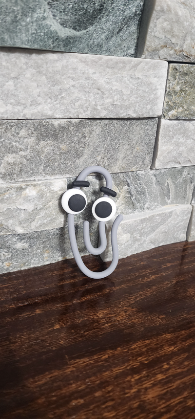 clippy by davecodev miniatures miniature character model 3d print model - Mito3D