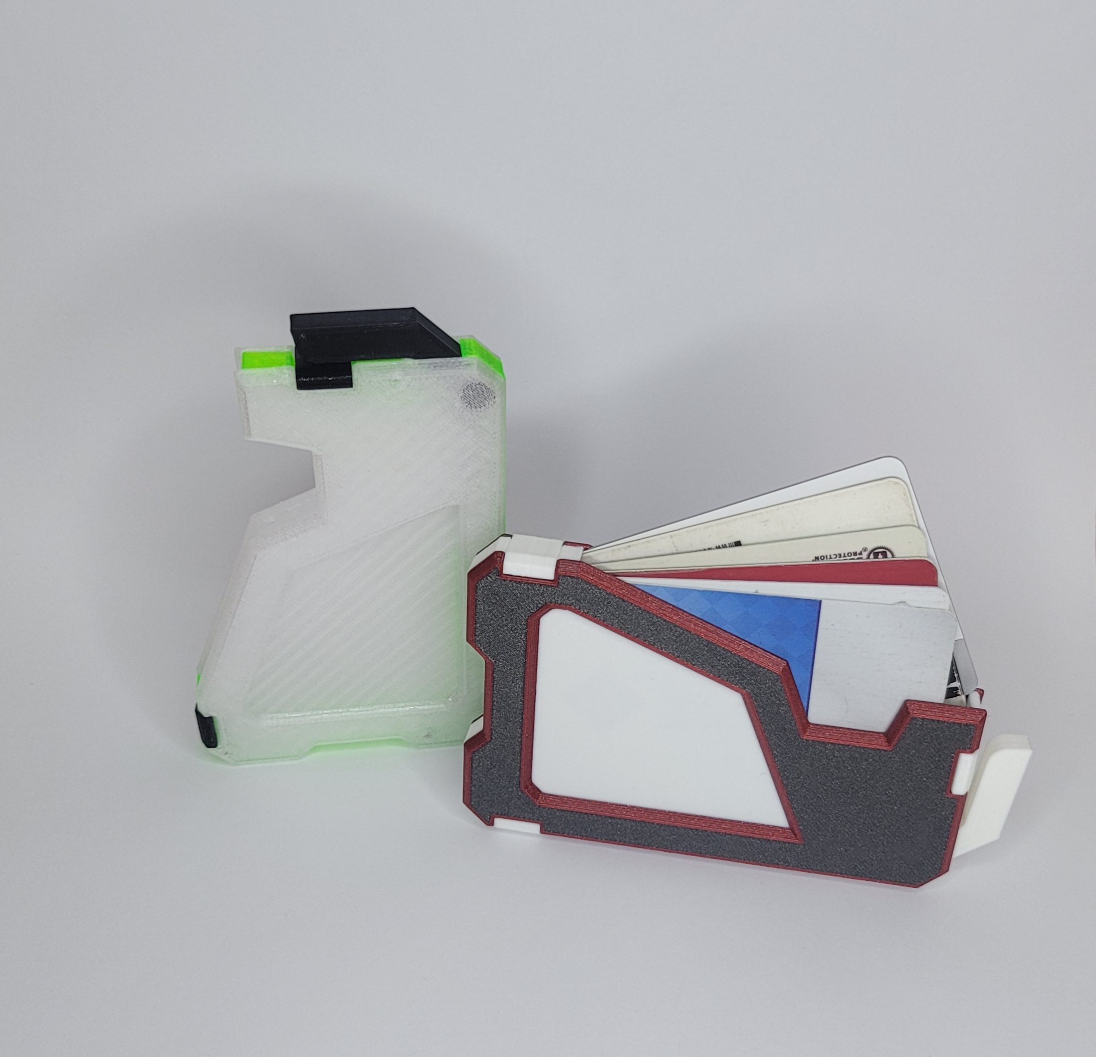 ince cüzdan by mokodroid moda modeller slimwallet kredi kartı cüzdanı 3dprintedwallet minimalist 3D print model - Mito3D