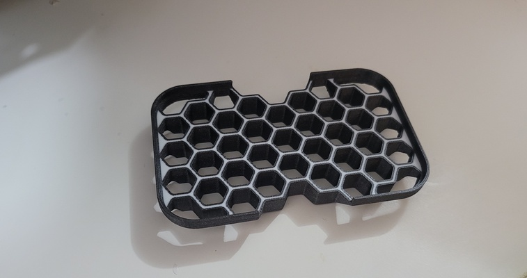 bal peteği sabun tabak by mokodroid ev halkı modeller kulp destek banyo altıgen duş aksesuarları 3d print model - Mito3D