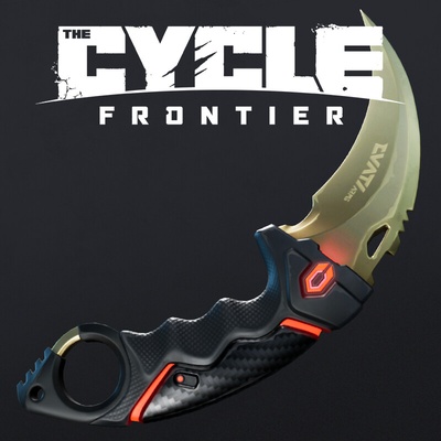 karambit cycle frontier by st0rmbreaker179 props & cosplays replica weapon gaming videogame korolev yager ica osiris 3d print model - Mito3D
