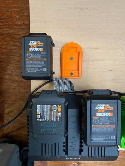 worx powershare batterie montieren neu gemischt by holmes4 werkzeuge 3d print model - Mito3D