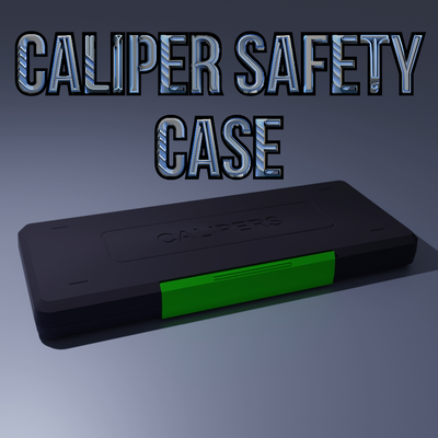 universal caliper safety case by charlesmcgee 3d printer accessories latch contest calipers locking 3d print model - Mito3D