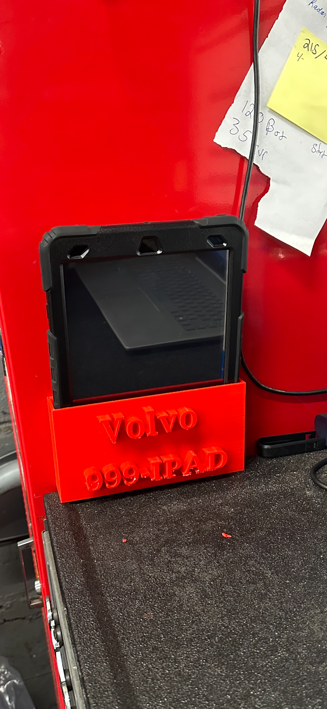 volvo ipad holder magnet inserts by chris thayer tools organizers storage magnetic automotive cars 3D print model - Mito3D