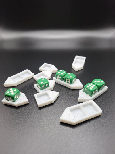 wound markers 12mm dice holder 40k warhammer legion wargaming 3d printed by kinoco3d toys & games board die tabletop rpg fantasy dnd counter war battle fight gaming holders 3d print model - Mito3D
