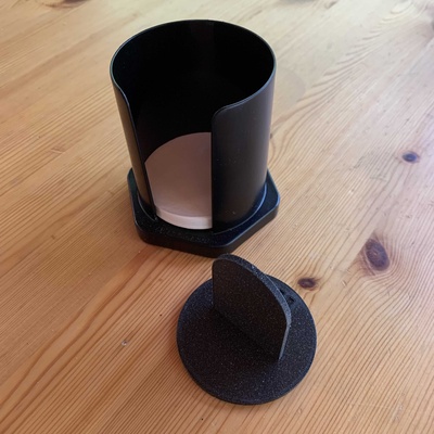aeropress filter cover by matthewjschultz household house models filtercover 3d print model - Mito3D