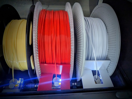 bambu labs - ams filament guide inland refills w spool & sunlu spools by xaudiblex 3d printer accessories bambulab inlandfilament 3d print model - Mito3D