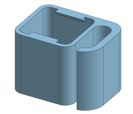 filamento filtro by maxgrossmann 3d stampante accessori titolare supporto pulito 3d print model - Mito3D