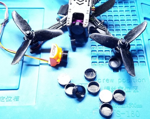 runcam racer 1 2 micro sparrow foxeer predator 1-4 lens cap by recursion hobby & diy robotics thingiverse 3d print model - Mito3D