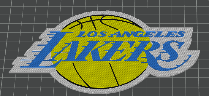 la lakers tabak by emperionx hobi kendin yap spor açık havada 3D print model - Mito3D