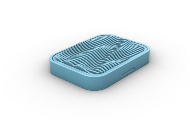 paramétrico sabonete prato by angrelou casa modelos banheiro acessórios banho acessório cozinha saboneteira organizador pia fácil impressão moderno pla 3d print model - Mito3D