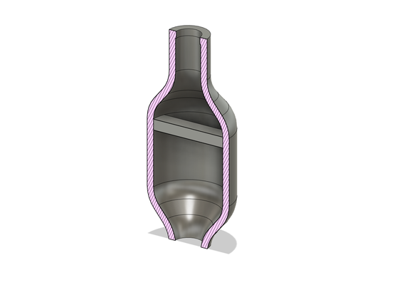 shaker sifone pompa by bencham95 passatempo fai veicoli tubo gas carburante squalo 3d print model - Mito3D