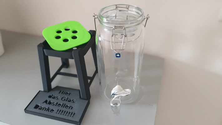 water dispenser stand - f r wasserspender by exeninfo household house models leonardo staender 3d print model - Mito3D