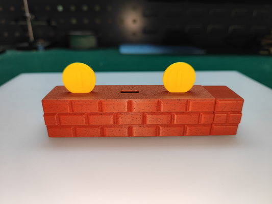 super mario brick block usb hub by robit hobby & diy electronics electric 3d print model - Mito3D
