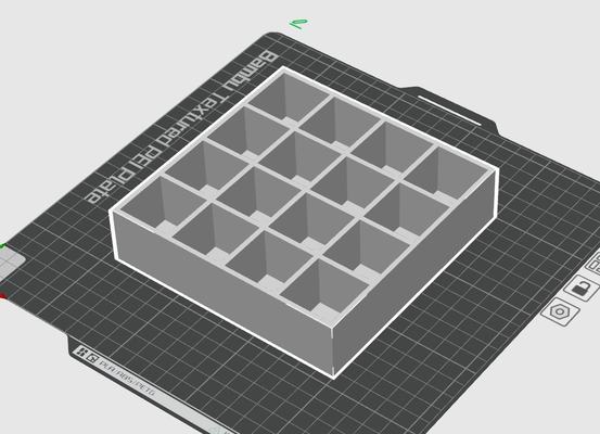 organizzatore by morris domestico ufficio semplice smalto per unghie trucco 3d print model - Mito3D