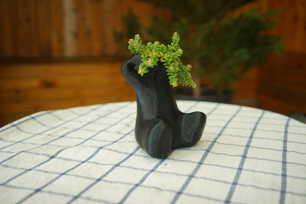 chillout vase planter by danutandres248 household decor succulent gift 3d print model - Mito3D