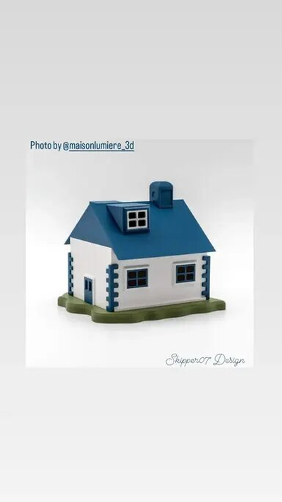 house 741 by sk07 skipper07 household models 3d print model - Mito3D
