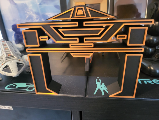 tron recognizer by maker dave art models grid movie 3d print model - Mito3D