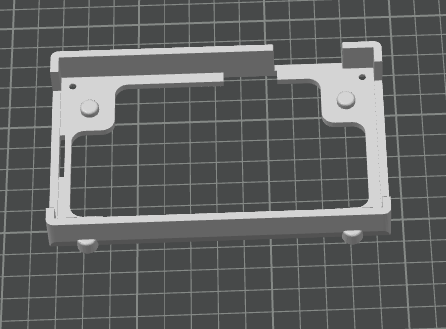 5 zoll display halterung by 3dpartsat hobby & diy 3D print model - Mito3D