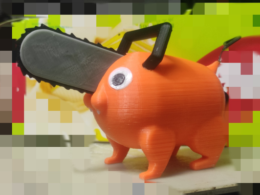 bochita by 493 brinquedos jogos personagens anime cão 3d print model - Mito3D