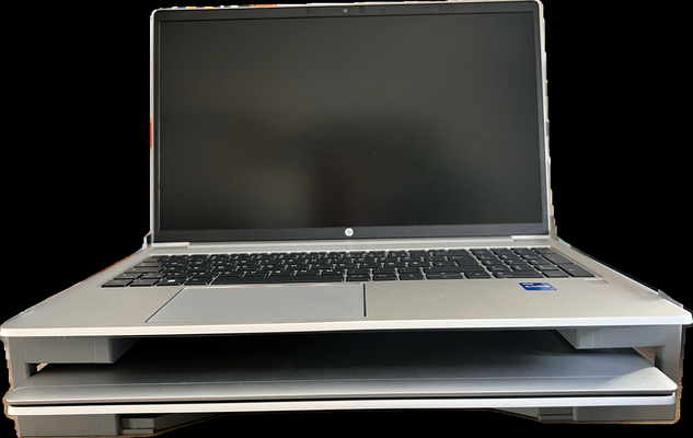 doppel dock f r hp probook 450 g6 by lana nonno utensili organizzatori per laptop 3d print model - Mito3D