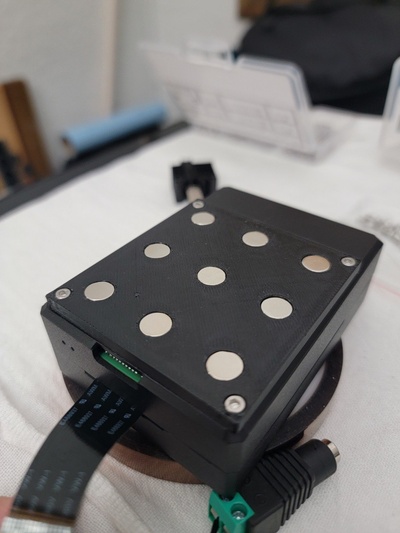 miuzei himbeere pi fall mantel magnet adapter by nervös hobby diy elektronik himbeerpi 3d print model - Mito3D