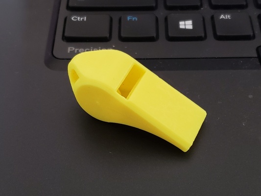 classic whistle by m idex toys & games outdoor thingiverse whistles emergencywhistle 3d print model - Mito3D