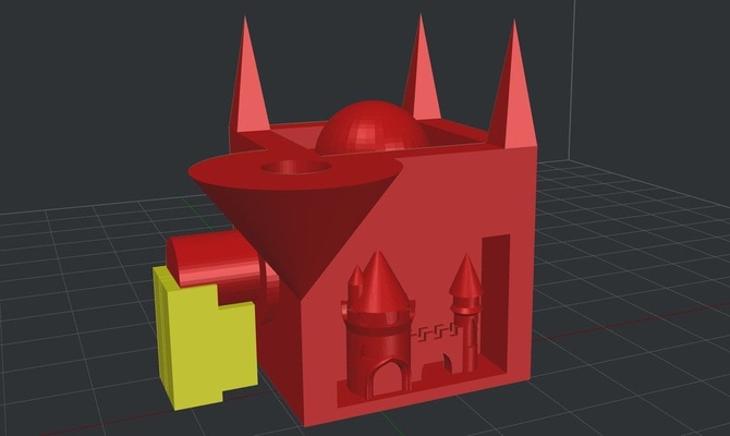 calibração castelo by 3dprintbeginner 3d impressora teste modelos thingiverse retração suporte 3d print model - Mito3D