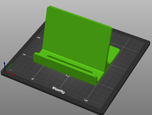 tablette halter unterstützung by lazyhallie88 werkzeuge gadgets tischhalter 3d print model - Mito3D