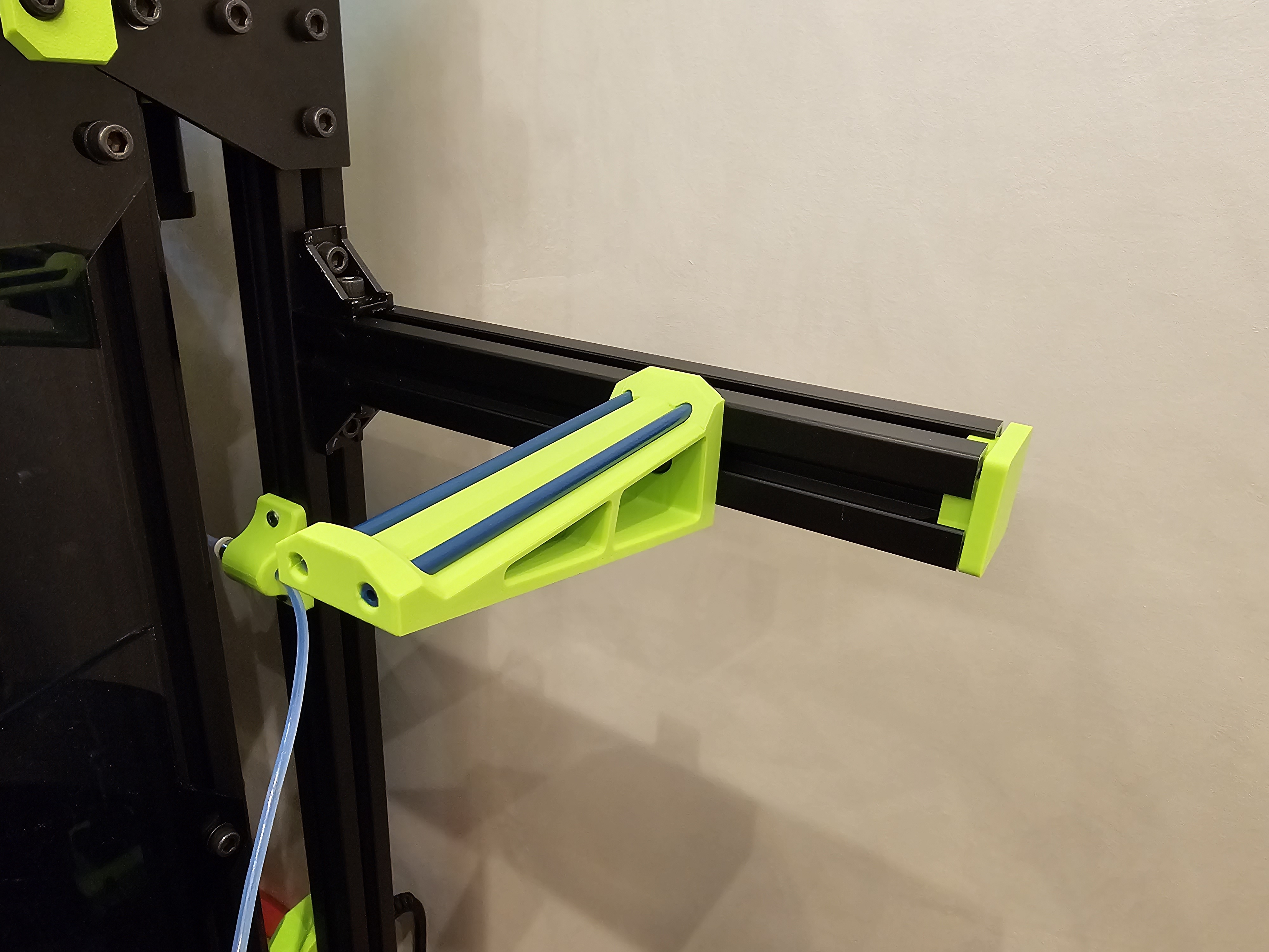 sıçan teçhizat biriktirmek kulp destek 3030 çerçeve yeniden karıştırılmış by 3d yazıcı aksesuarlar biriktirici ratrigvcore vcore3 3D print model - Mito3D