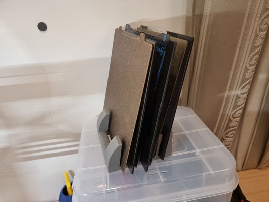 vidro cama primavera folha ficar pé by 3d impressora acessórios 3d print model - Mito3D