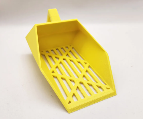 pet litter scooper - no supports shared by zeikhyt household pets box clean poop scoop cleaning tool kitty separator sifter 3d print model - Mito3D
