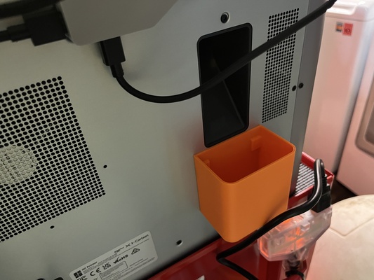 bambu lab magnetic poop basket by muddtt 3d printer accessories 3d print model - Mito3D