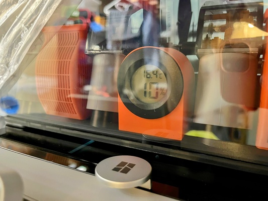 bambu laboratoire ams hygromètre thermomètre humidité supporter by muddtt 3d imprimante accessoires 3d print model - Mito3D