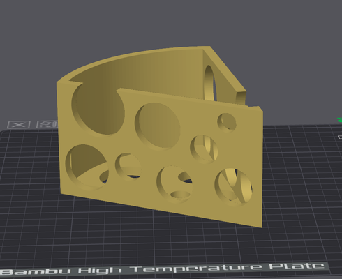 peynir oyuncak çocuk yuvası by gürültülü minyatürler öğretmen çocuklar fare 3d print model - Mito3D