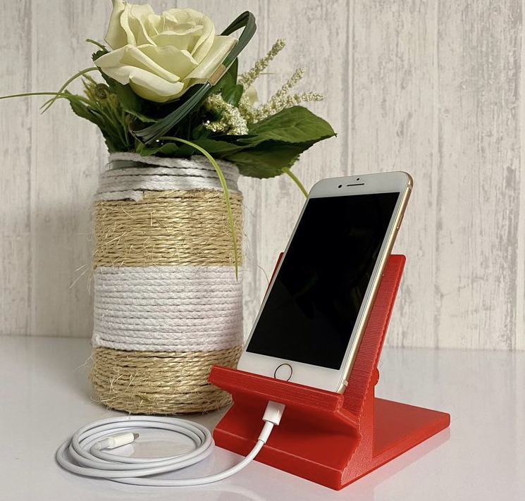 smartphone stand by holonda3d werkzeuge gadgets 3D print model - Mito3D