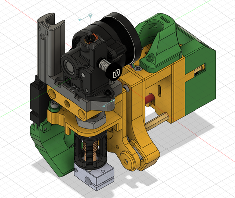 e3d toolchanger orbiter v20 mount by caveman 3d printer parts e3dtoolchanger orbiterv20 3d print model - Mito3D