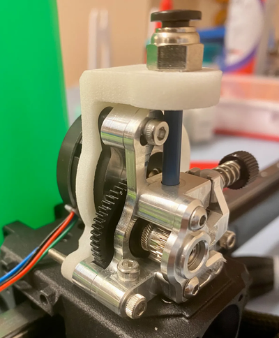 ptfe grampo sherpa micro by semana 3d impressora acessórios extrusora maduro anexoengenharia sherpamicro 3d print model - Mito3D